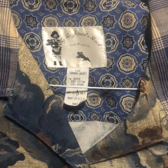 London Jacket Womens Small Floral Shabby Boho USA - Picture 5 of 7